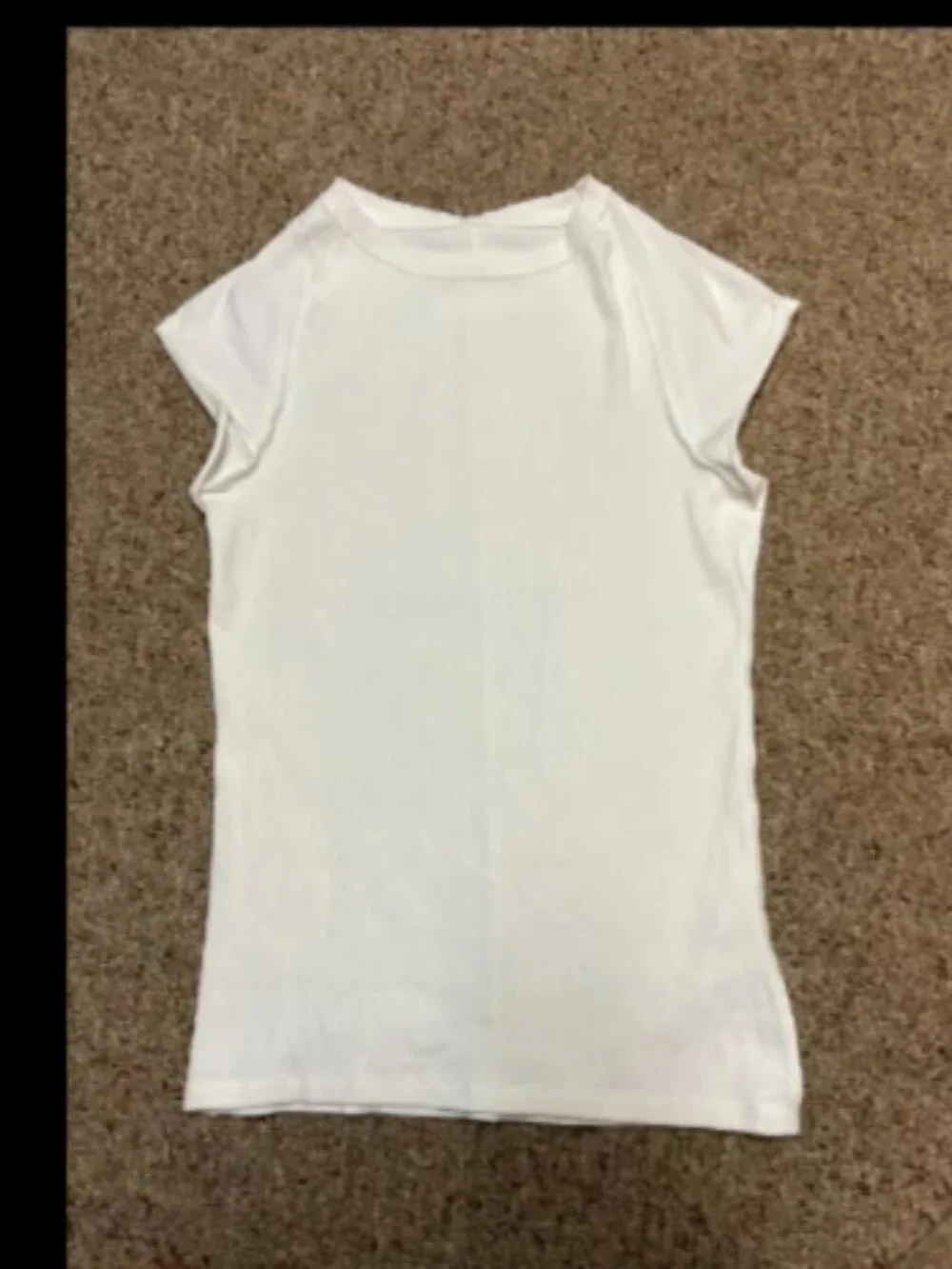 WE THE FREE PEOPLE WHITE RIBBED CAP SLEEVE EVER HAD TUNIC TOP NEW XL